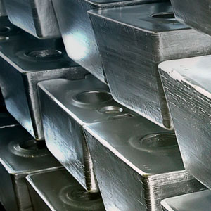 Цинковый анод 6x600, марка Ц0, в слитках